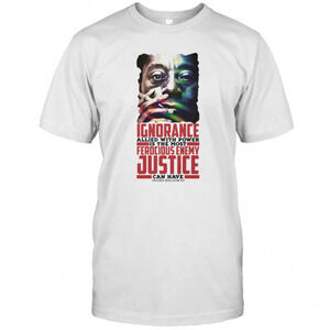 James Baldwin Ignorance Allied With Power Is The Mostt-shirt